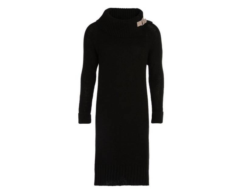 Knit Factory Strickkleid Jamie Kleider 40/42 Glatt Schwarz Kleid Strickkleid Sommer Kleid von Knit Factory