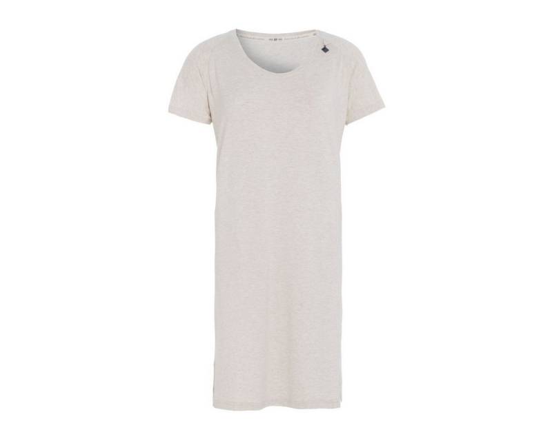 Knit Factory Strickkleid Lily Kleid Beige L (1-tlg) Abendkleid Sommerkleid Strickkleid Modisches Kleid von Knit Factory