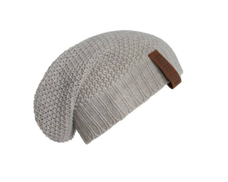 Knit Factory Strickmütze Coco Mütze Iced Clay (1-St) Mütze Strickmütze Wollmütze unifarbend von Knit Factory