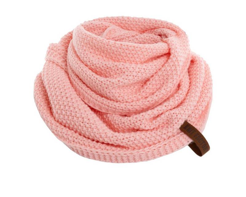 Knit Factory Strickschal Coco Loop Schal Blossom Pink One Size, (Set, 1-St. Spar-Set), Schal Damen Herren set loop tücher schals winter Strick Mode herbst von Knit Factory