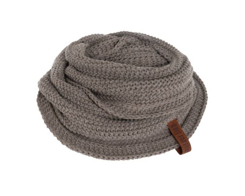 Knit Factory Strickschal Coco Loop Schal Marron, (1-St), Schal Halstuch Dreiecksschal Tuch Strickmode von Knit Factory