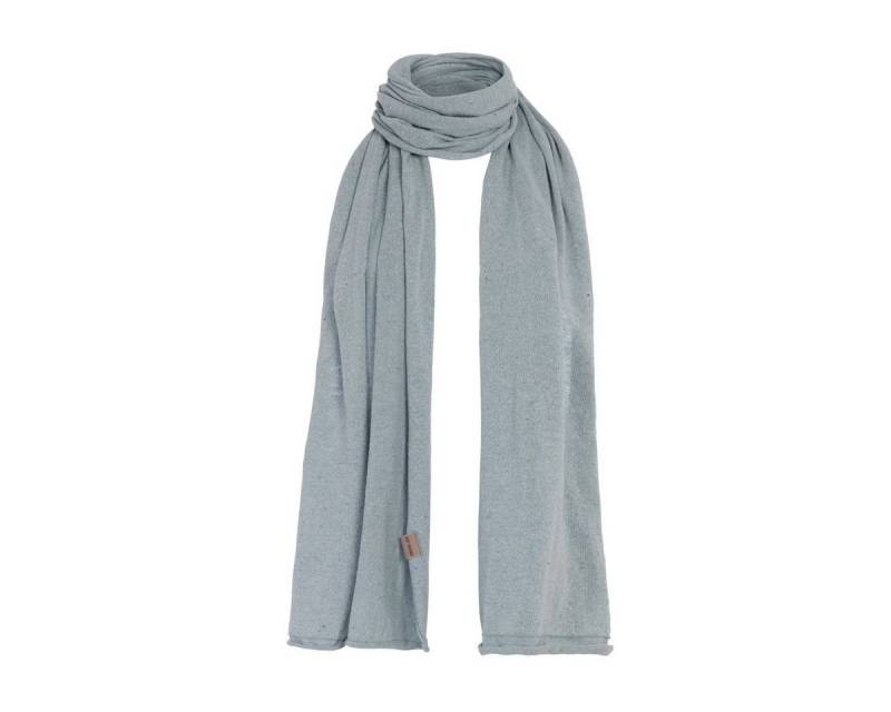 Knit Factory Strickschal Iris Schal Indigo, (1-St), Schal Halstuch Dreiecksschal Tuch Strickmode von Knit Factory