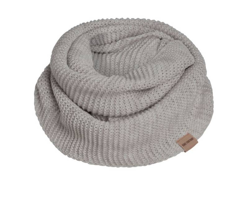 Knit Factory Strickschal Jamie Loop Schal Iced Clay One Size, (Set, 1-St. Spar-Set), Schal Damen Herren set loop tücher schals winter Strick Mode herbst von Knit Factory