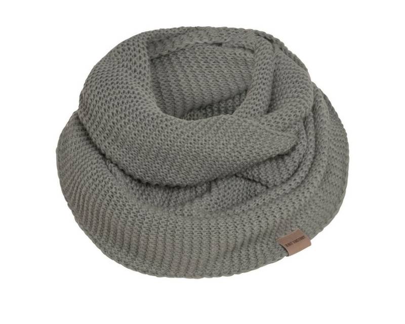 Knit Factory Strickschal Jamie Loop Schal Urban Green One Size, (Set, 1-St. Spar-Set), Schal Damen Herren set loop tücher schals winter Strick Mode herbst von Knit Factory
