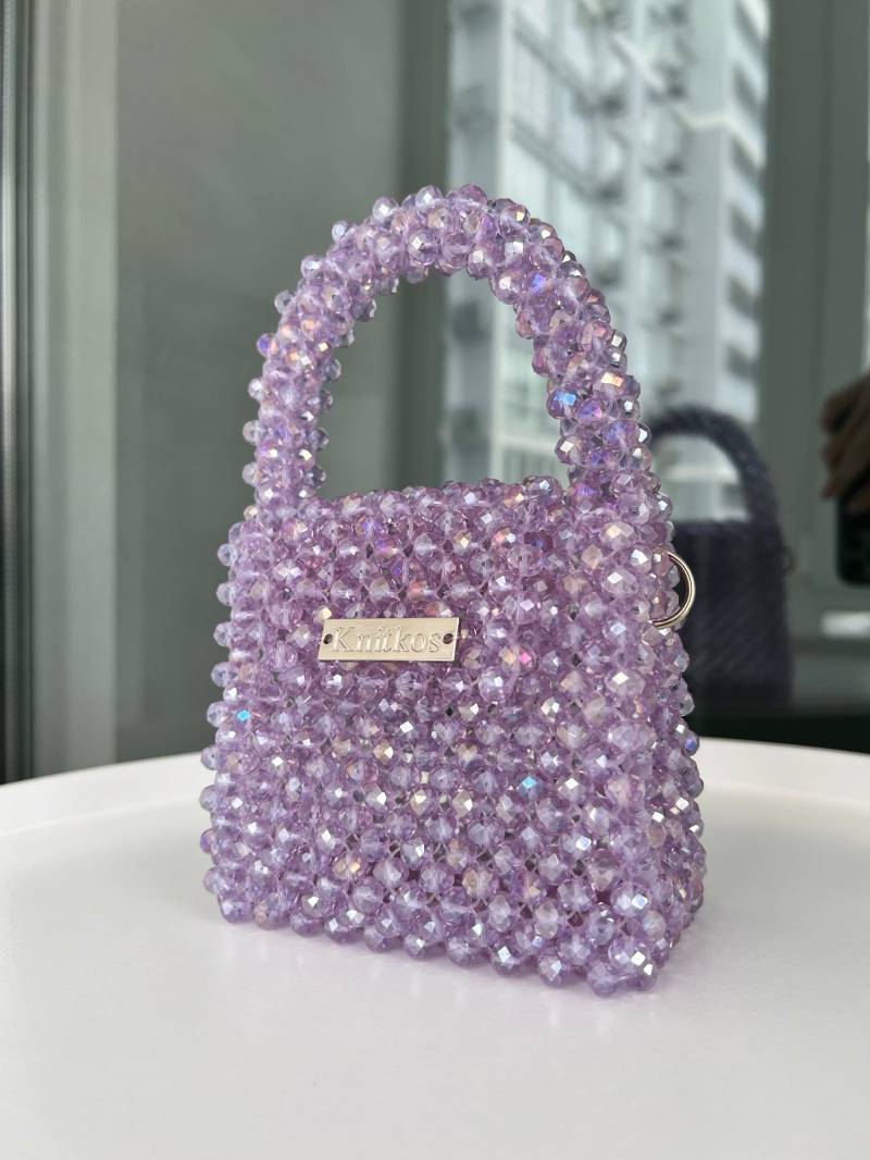 Knitkos Tasche Luxus Violett Abschlussball Geschenk Für Bonus Tochter in Niedrigem Von Mutter An Meine Vater Meister Knitkos von KnitKosStore