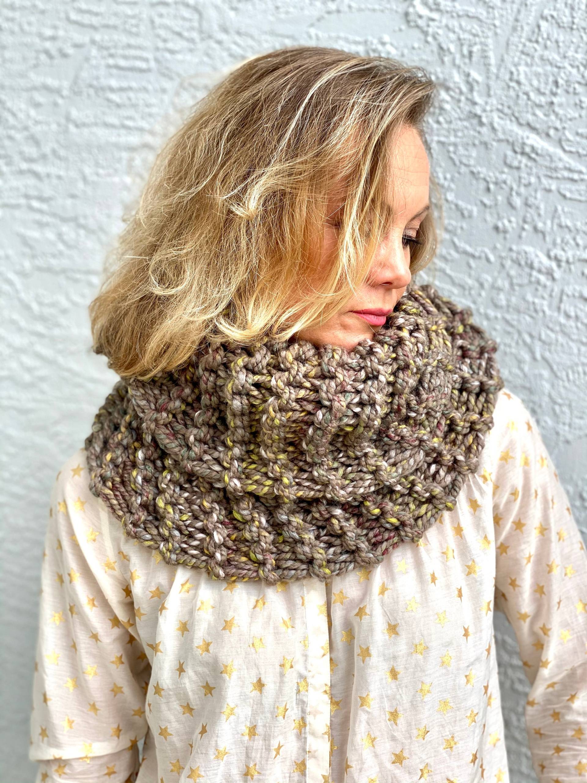 Outlander Loop Schlauchschal, Loop, Halswärmer, Geschenk Für Freundin von KnitPlayLove