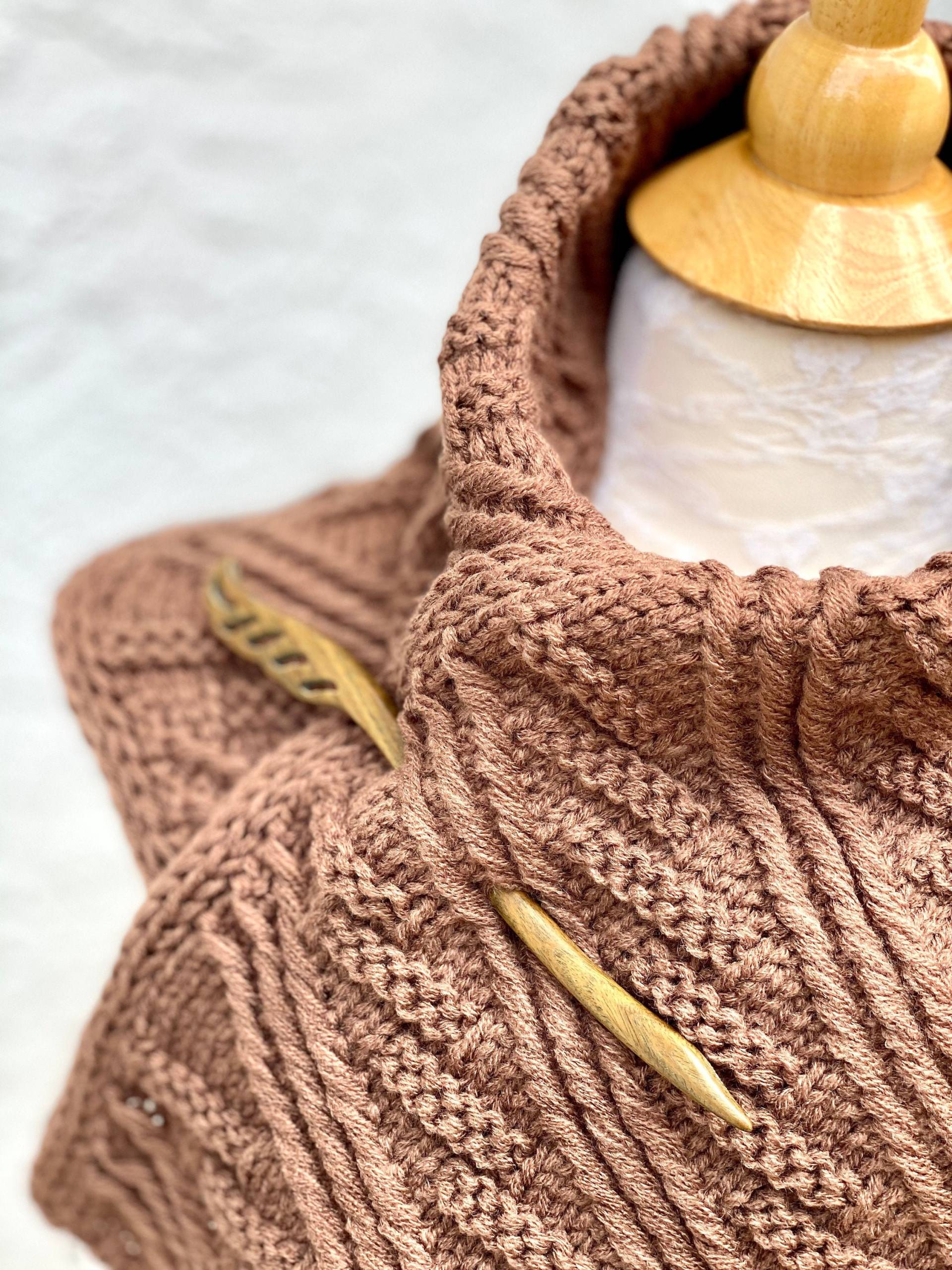 Outlander Schalnadel, Holznadel, Highlands, Sassenachnadel, Sticknadel, Strickkleidungsnadel, Wird Noch Heute Versandt von KnitPlayLove