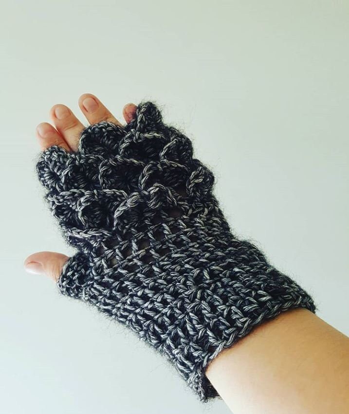 Aragorn Krone Handschuhe Aragorn Krone Handschuhe von KnitfixAndChai