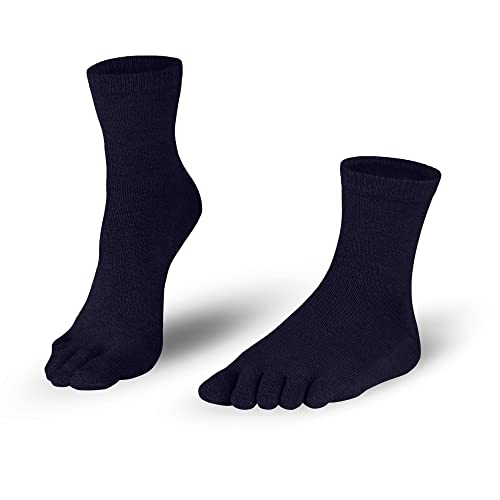 Knitido Dr. Foot® Silver Protect Midi | Kurze Zehensocken mit Silberfäden für Damen und Herren, gegen Schweißfüße und Fußpilz von Knitido