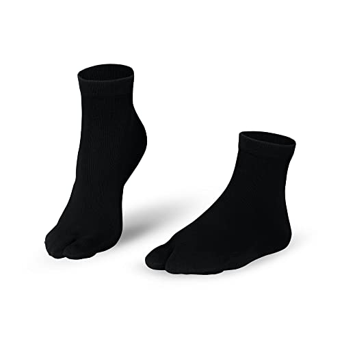 Knitido Tabi Kurzsocken, Kurze, dünne Zwei-Zehen-Socken aus Baumwolle, 1 Paar, Unisex von Knitido