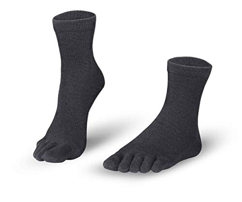 Knitido kurze Zehensocken Cotton and Merino Midi, leichte atmungsaktive Socken aus Merinowolle, für Damen und Herren von Knitido