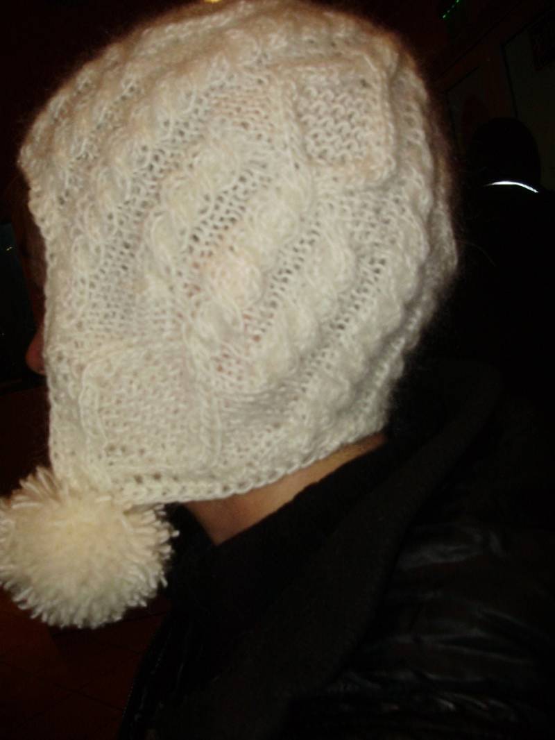 Handgestrickte Mütze. Accessoires.wintermütze. Elegante Handgestrickt. Wunderschöner Weißer Hut Handgestrickte Mütze. Accessoires.wintermütze. Elegante Handgestrickt. Wunderschöner Weißer Hut von KnittingAlexBoutique