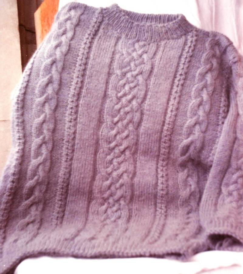 Handgestrickter Herrenpullover, Kleidung Für Männer, Pullover, Handgestrickter Eleganter Geschenk Ihn, Winterpullover von KnittingAlexBoutique