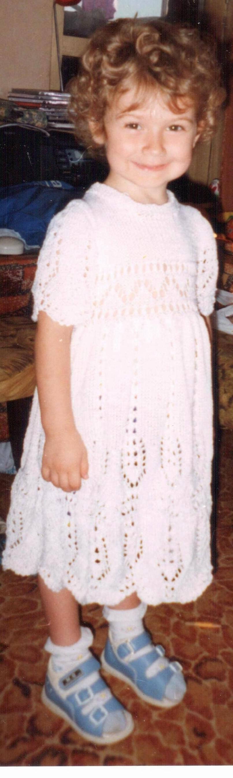 Kinderkleid, Taufkleid, Strickkleid, Weißes Baumwoll-Kinderkleid, Sommer-Babykleid Kinderkleid, Taufkleid, Strickkleid, Weißes Baumwoll-Kinderkleid, Sommer-Babykleid von KnittingAlexBoutique