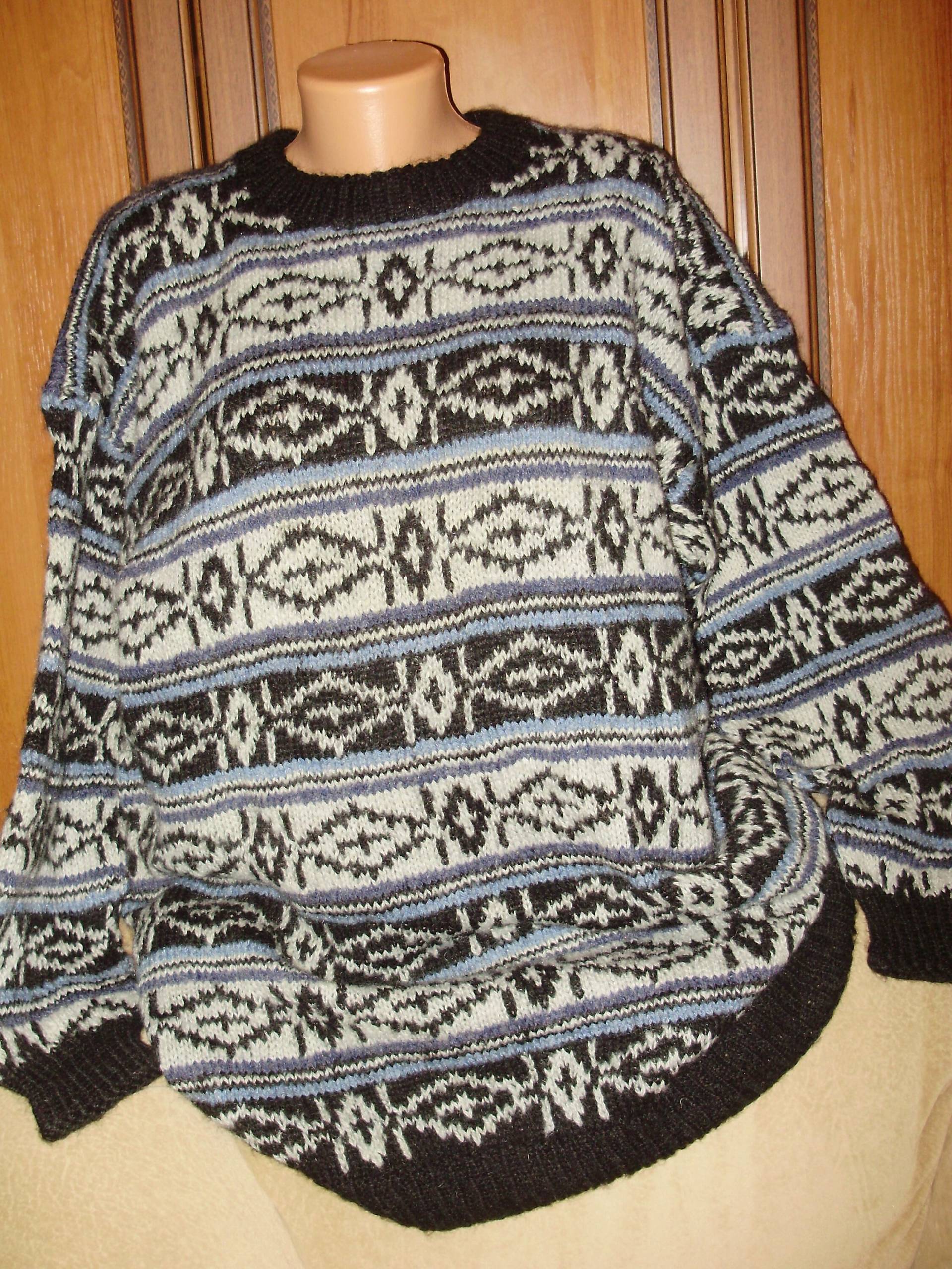 Versandfertig, Herrenpullover, Strickpullover, Handgestrickter Pullover, Herrenmode, Warmer Herrenpullover Für Den Winter Versandfertig, Herrenpullover, Strickpullover, Handgestrickter Pullover, Herrenmode, Warmer Herrenpullover Für Den Winter von KnittingAlexBoutique