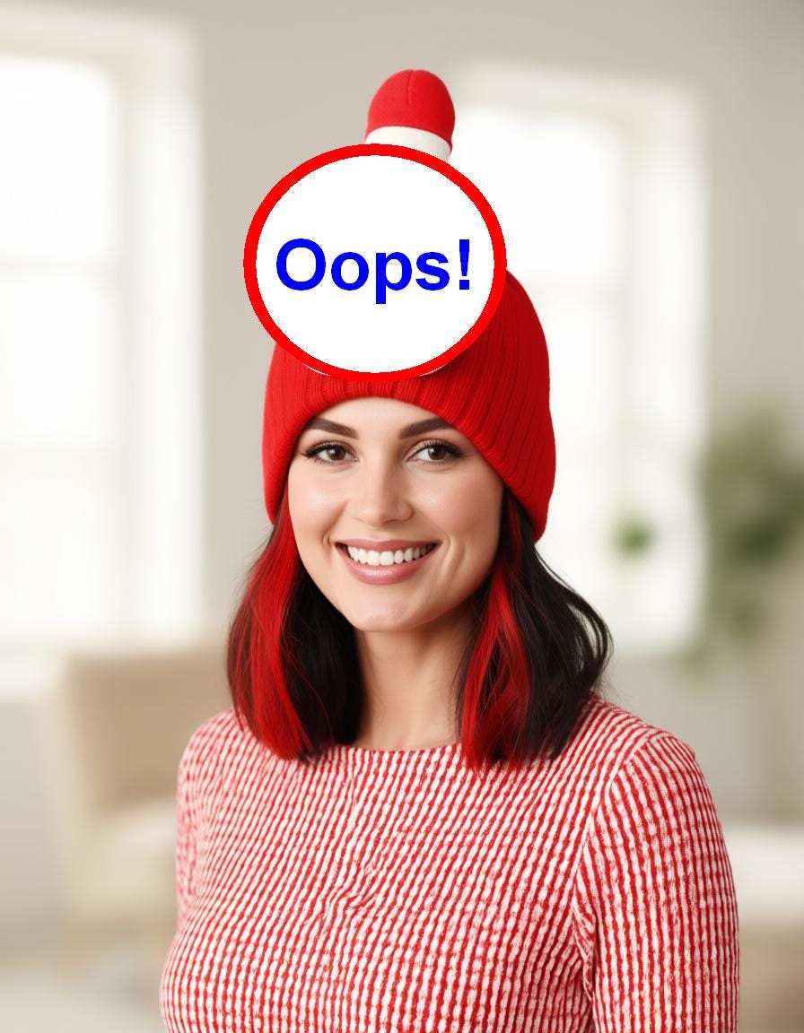 Freche Bunte Mütze - Lustiger Partyhut Für Erwachsene, Mehrere Farben von KnittingAndDesign