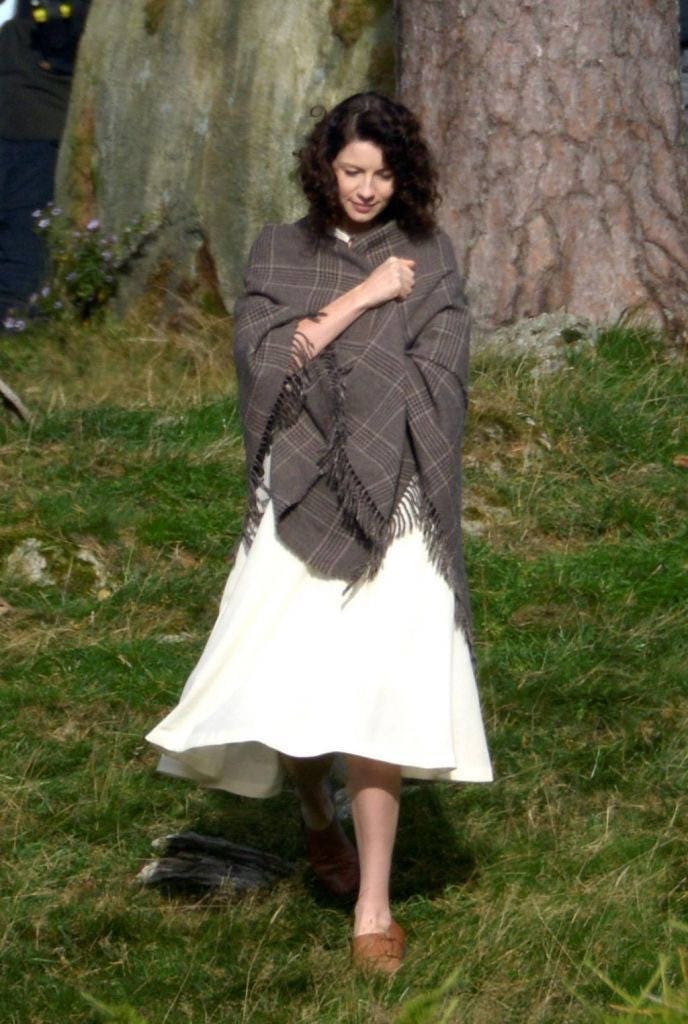 Decken Schal, Outlander Tartan Schal Für Frauen, Karierter Schultertuch, Halswärmer, Geschenk Mutter, Fan von KnittingHappens