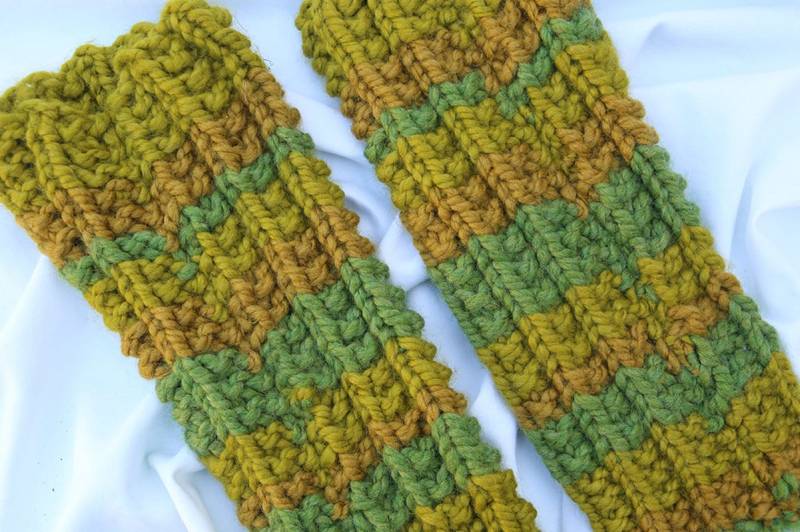 Frühling-stulpen Frühling-stulpen von KnittingKnest