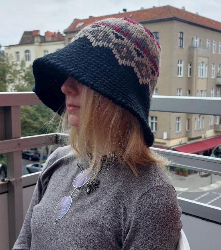 Female Knit Bucket Hats Harajuku Hat Fishing Outdoor Panama Hip Hop Cap Female Knit Bucket Hats Harajuku Hat Fishing Outdoor Panama Hip Hop Cap von KnittyKnittdesign