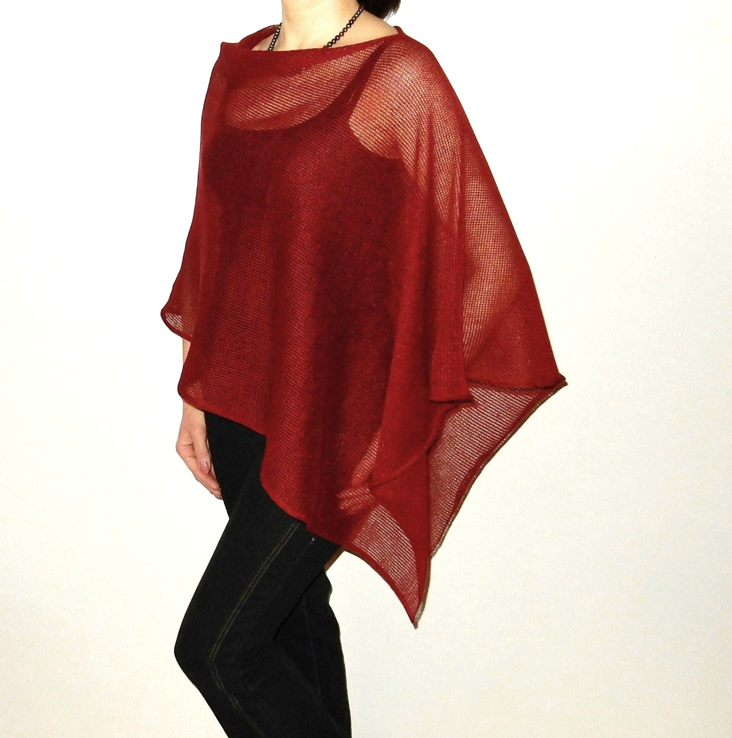 Poncho Vertuschung Linen Stricken Womens Cape Schulter Wickeln Top Frau Achselzucken Leinen Geschenk Für Ihre Hochzeit Umhang Handgemachte Poncho Vertuschung Linen Stricken Womens Cape Schulter Wickeln Top Frau Achselzucken Leinen Geschenk Für Ihre Hochzeit Umhang Handgemachte von KnitwearMix