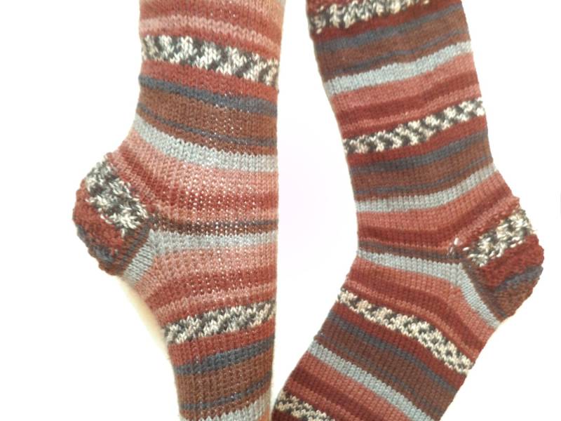 Handgestrickte Große Größe Wolle Wintersocken Weihnachtsgeschenk Geschwollene Füße Diabetiker Socken Wollsocken Einzigartige Opa Geschenk von Knitwoolsocks