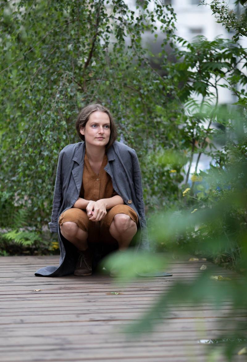 Leinenmantel Work Mit Passenden Ellbogen-Patches | Lockerer Sommer |Boho Leinenjacke| Freund Jacke von KnockKnockLinen