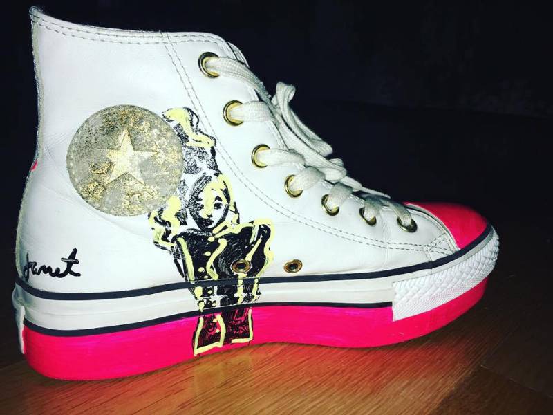 Janet Jackson Nasty Plattform Converse Janet Jackson Nasty Plattform Converse von KnockaroundGutties