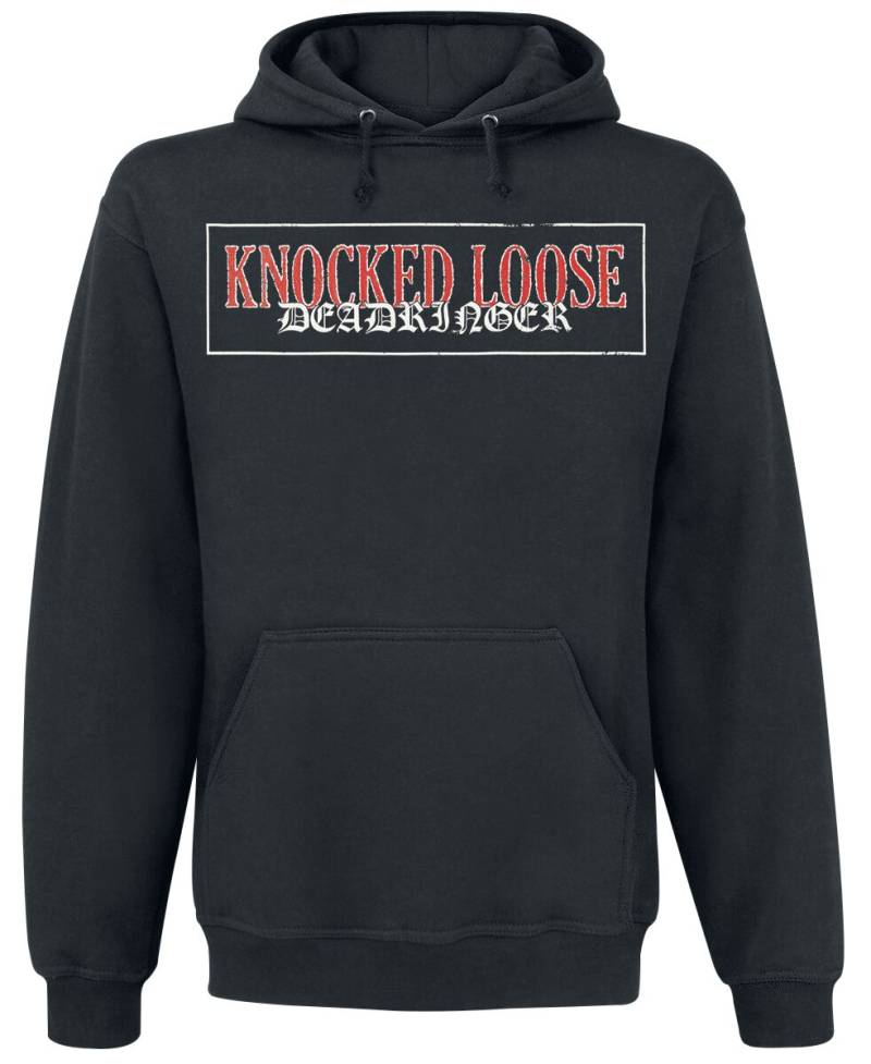 Knocked Loose Kapuzenpullover - Deadringer - S bis 3XL - für Männer - Größe XXL - schwarz  - Lizenziertes Merchandise! von Knocked Loose