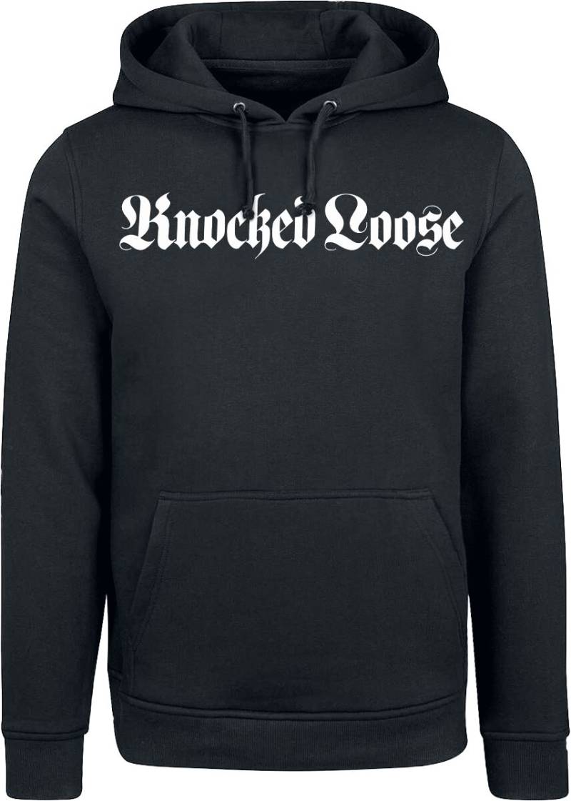 Knocked Loose Kapuzenpullover - Logo - S bis 3XL - für Männer - Größe XL - schwarz  - Lizenziertes Merchandise! von Knocked Loose