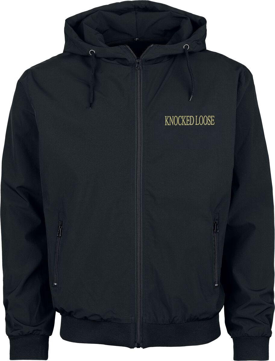 Knocked Loose Logo Windbreaker schwarz in XL von Knocked Loose