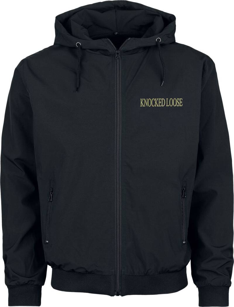 Knocked Loose Logo Windbreaker schwarz in XL von Knocked Loose