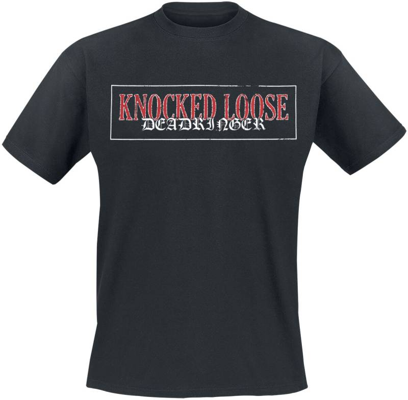 Knocked Loose T-Shirt - Deadringer - S bis 3XL - für Männer - Größe S - schwarz  - Lizenziertes Merchandise! von Knocked Loose