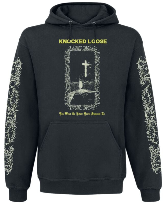 Knocked Loose You won't go before you're supposed to Kapuzenpullover schwarz in 3XL von Knocked Loose