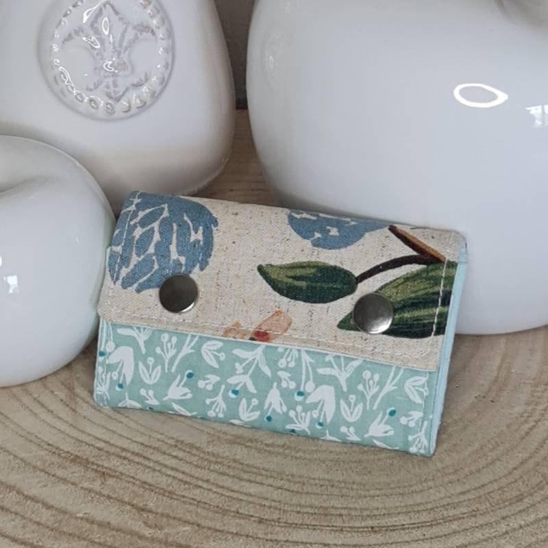 Kleine Geldbörse, Mini, Portmonnaie Handmade, Scheinfach, Münzfach, Geldbeutel, Damen, Kinder, Genäht, Geschenk von KnopfElla9