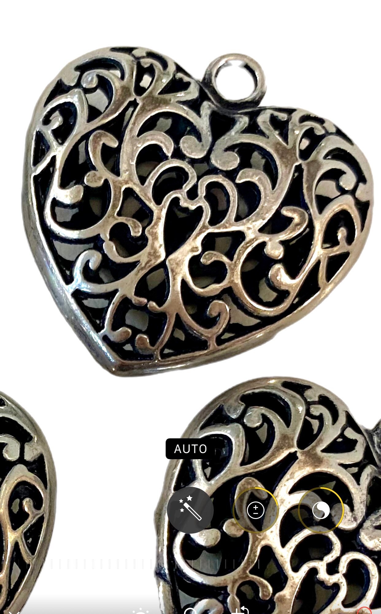 5 Herzen Zur Gestaltung Schmuck, Anhängern...in Altsilber, Vintage Look, 40mm, Für Schmuckgestaltung, Schmuckteile 5 Herzen Zur Gestaltung Schmuck, Anhängern...in Altsilber, Vintage Look, 40mm, Für Schmuckgestaltung, Schmuckteile von Knopfidee