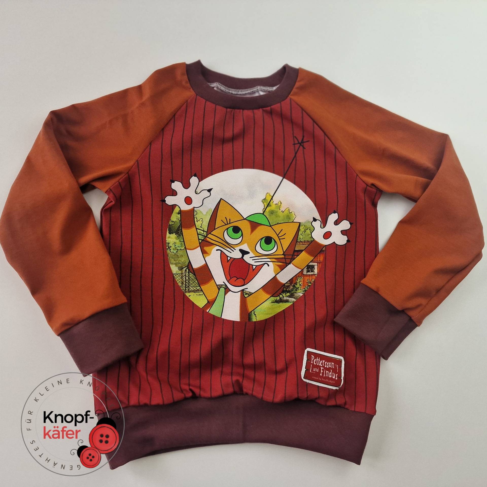 Pettersson Und Findus Raglan-Langarmshirt "Findus" von Knopfkaefer