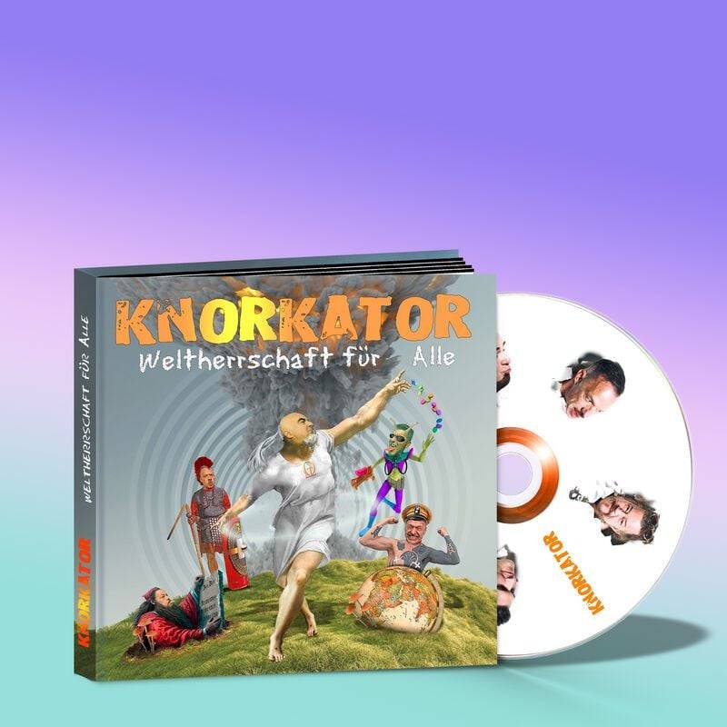 Weltherrschaft für alle! von Knorkator - CD (Mediabook) von Knorkator