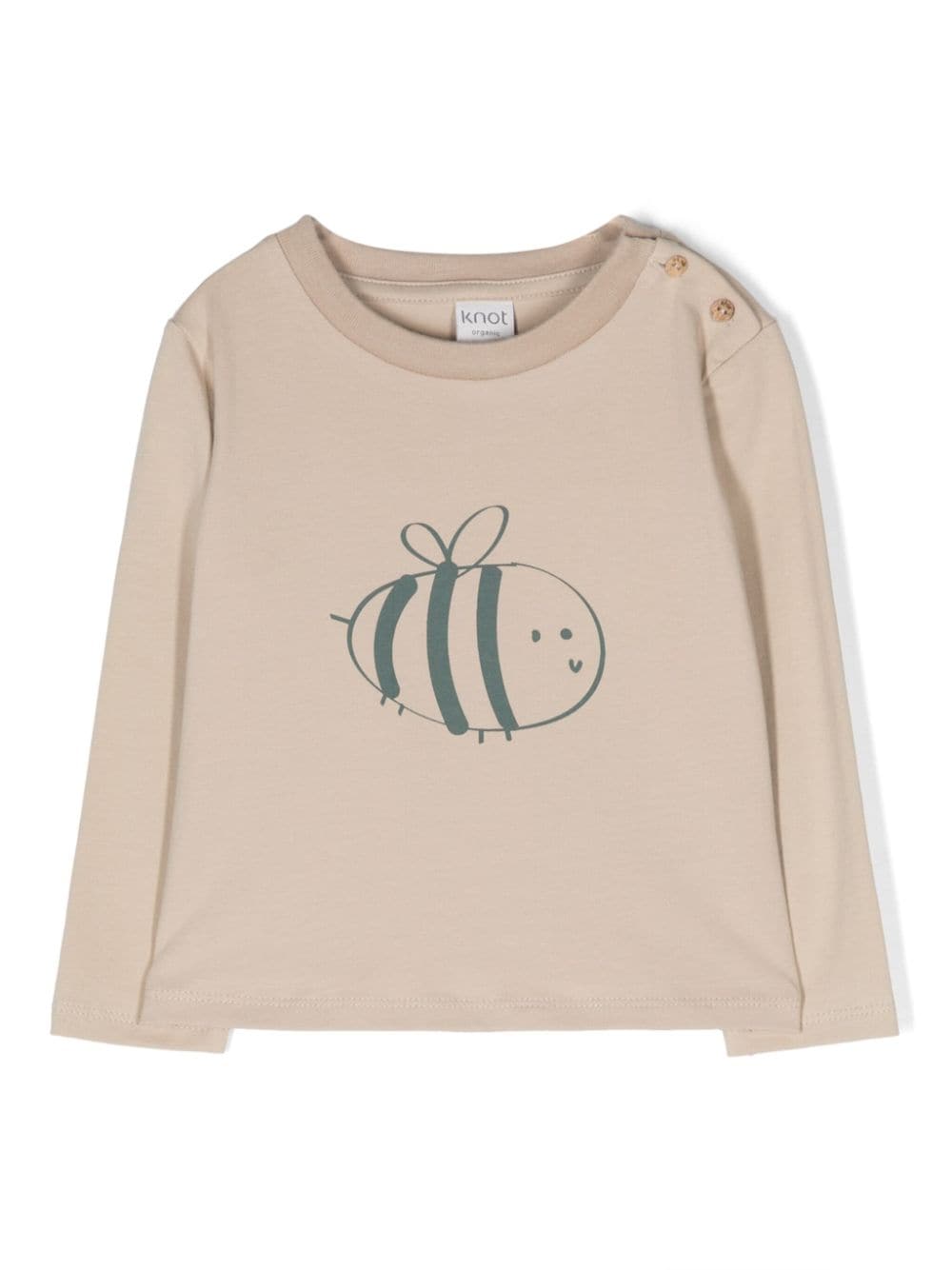 Knot Bee T-Shirt - Nude von Knot