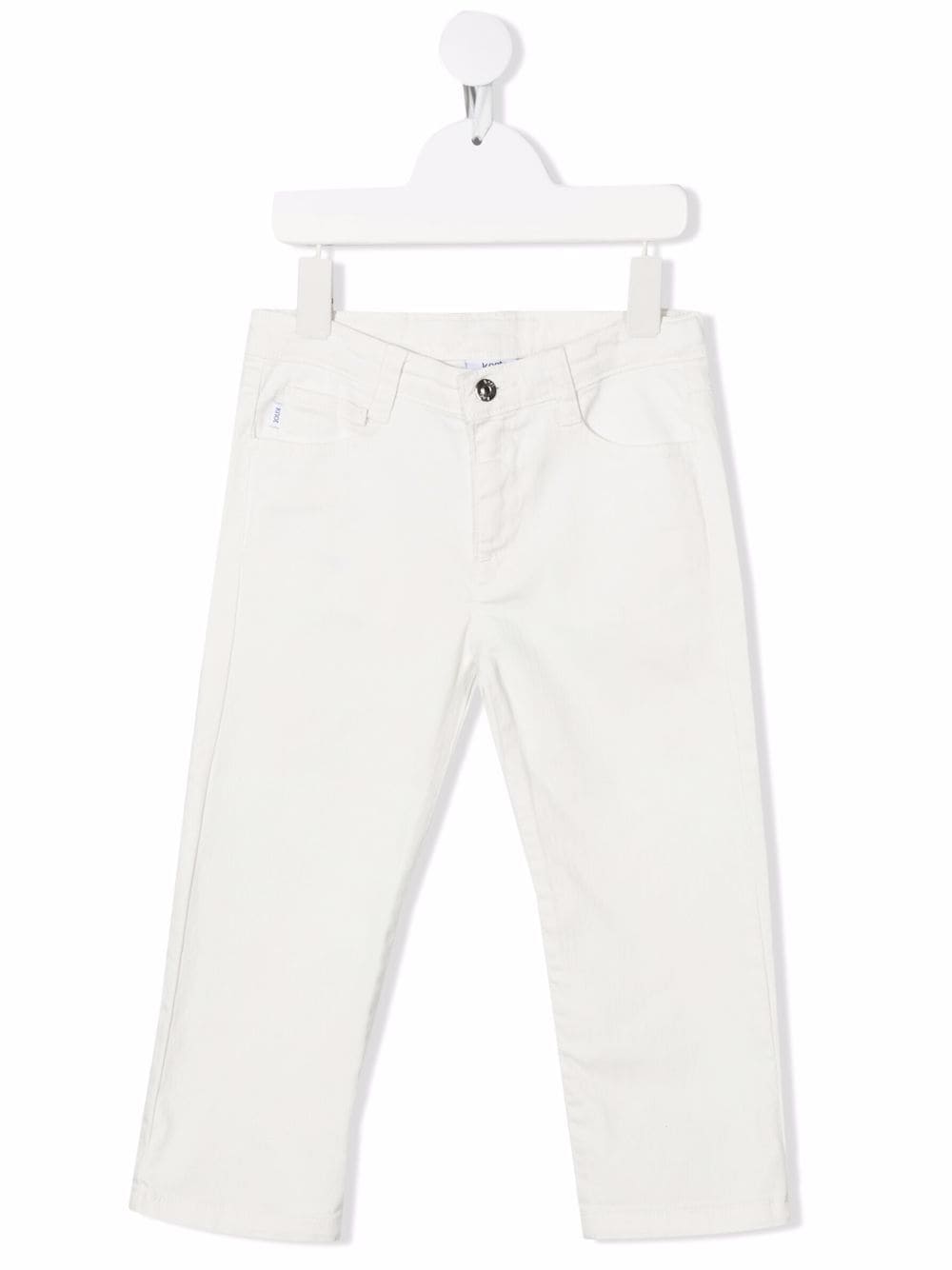Knot Klassische Slim-Fit-Jeans - Weiß von Knot