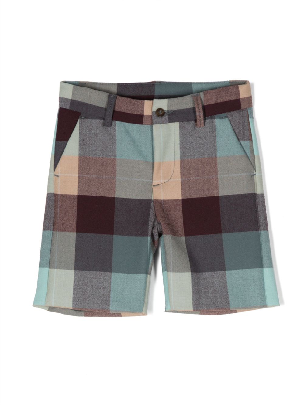 Knot Lake Shorts mit Karomuster - Blau von Knot