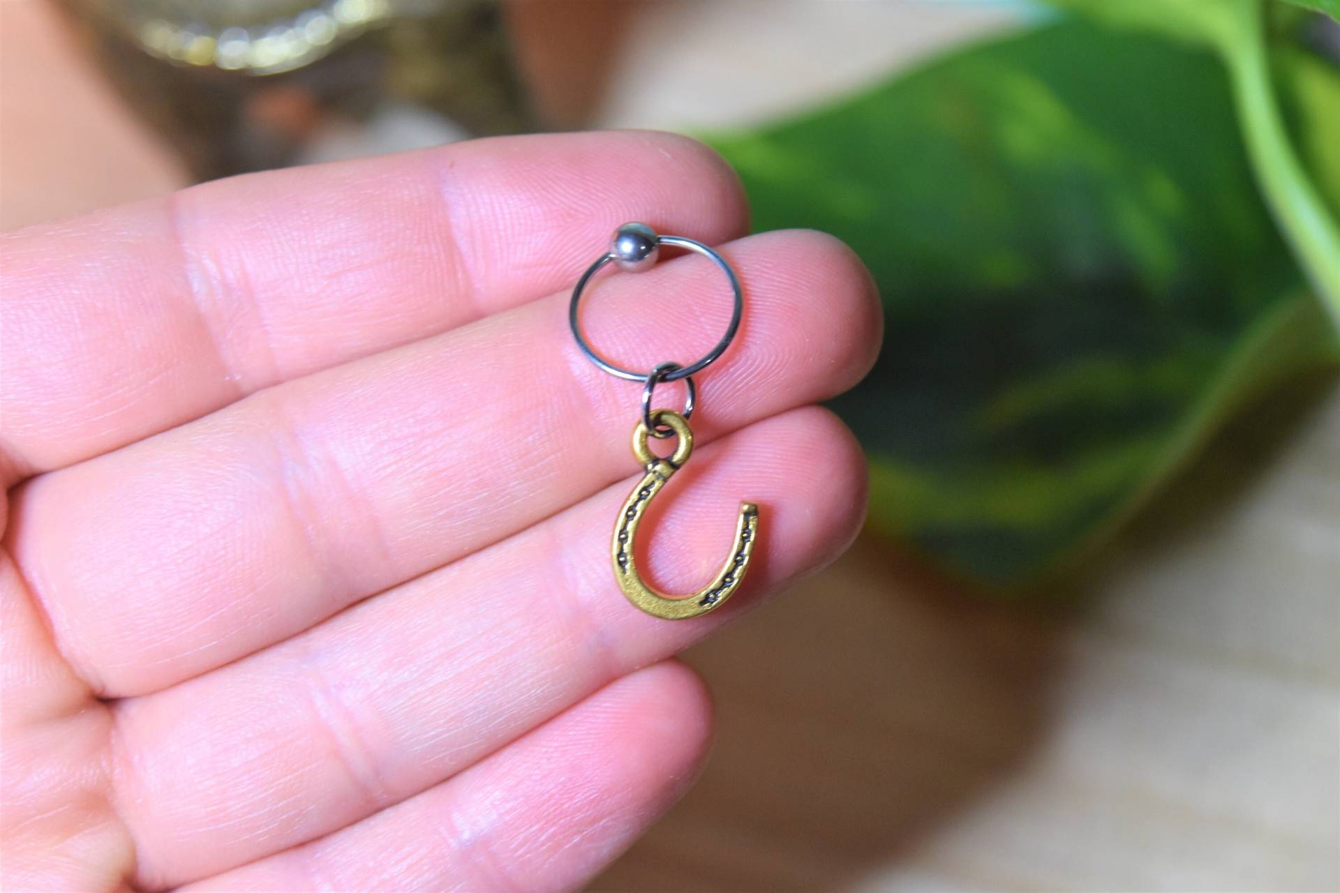 20G Glücklicher Hufeisen-Knorpelohrring, Benutzerdefinierte Ohrring, Hufeisen-Charme, Charm-Ohrring, Ring Ohrstecker, Piercings, Frühlingsshopping 20G Glücklicher Hufeisen-Knorpelohrring, Benutzerdefinierte Ohrring, Hufeisen-Charme, Charm-Ohrring, Ring Ohrstecker, Piercings, Frühlingsshopping von KnotTreasuresJewelry