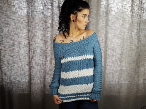 Pullover Strickpullover S/M von Knotenkoenig2022