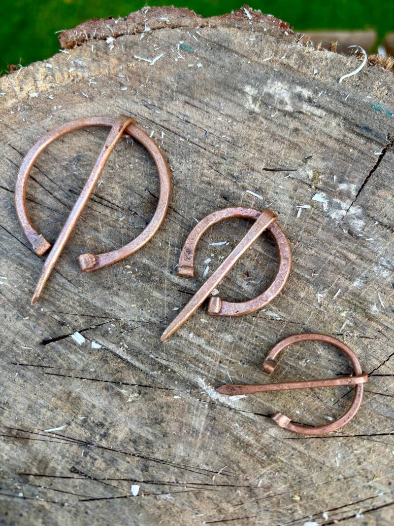 Fibel Brosche Aus Kupfer Mittelalter Wikinger Fibel Brosche Aus Kupfer Mittelalter Wikinger von KnotingSpecial