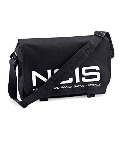 Tasche Messenger Bag NCIS Schwarz von Know-More-Stylez