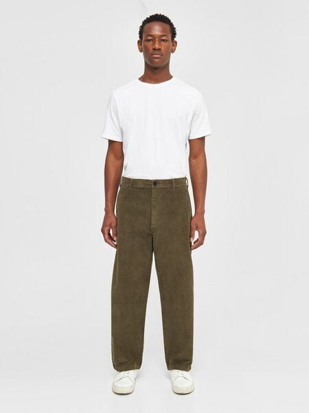 KnowledgeCotton Apparel Herren Hose "FLINT wide corduroy chino Pants" von Knowledge Cotton Apparel - VEGAN von KnowledgeCotton Apparel