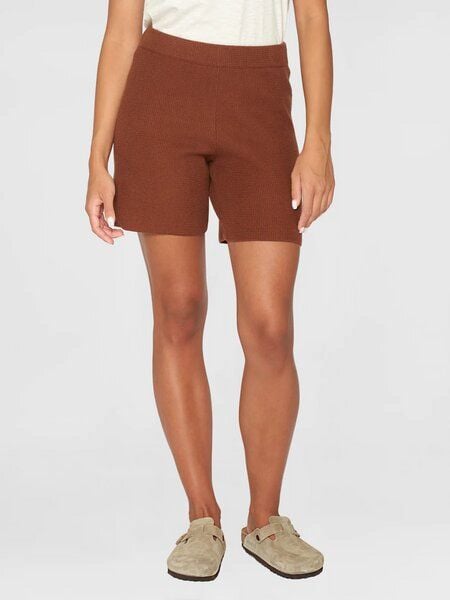Knowledge Cotton Apparel Gale Mid-Rise Racking Stitch Shorts von Knowledge Cotton Apparel