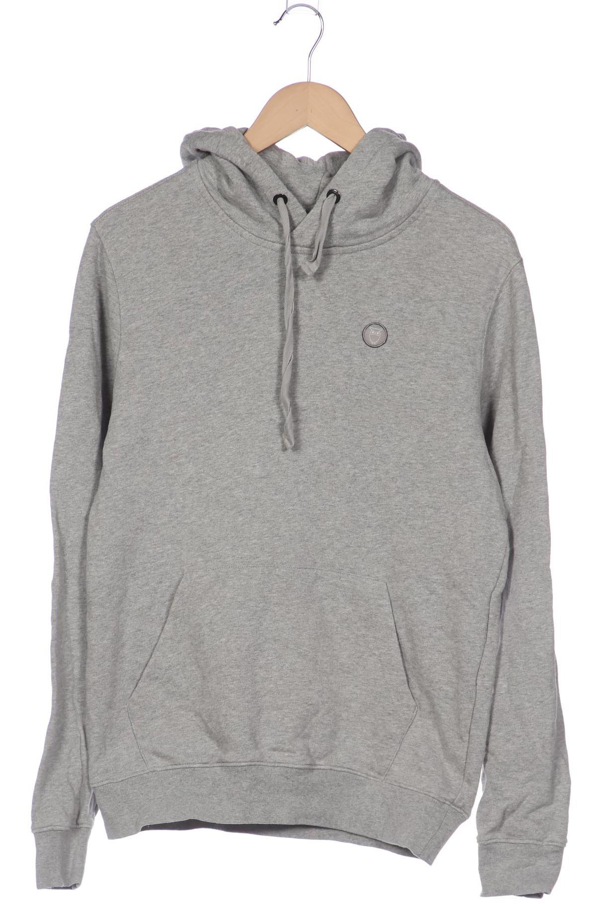 Knowledge Cotton Apparel Herren Kapuzenpullover, grau, Gr. 48 von Knowledge Cotton Apparel