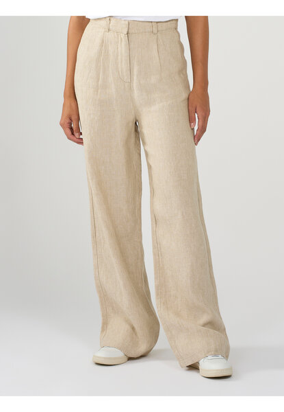 KnowledgeCotton Apparel Leinenhose - POSEY Wide Pants - aus Bio Leinen von KnowledgeCotton Apparel