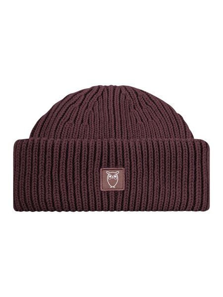Knowledge Cotton Apparel Low Wool Rib Beanie von Knowledge Cotton Apparel