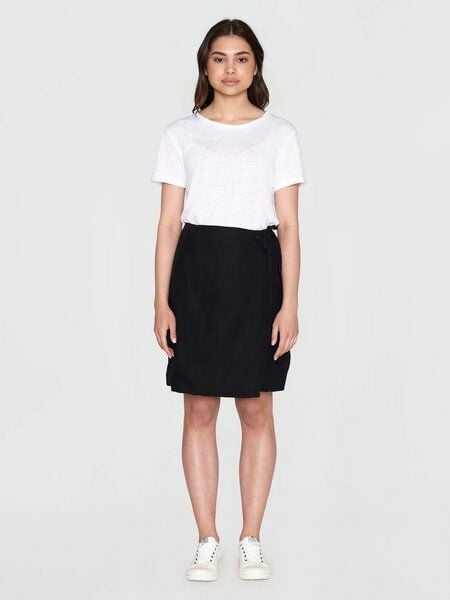 Knowledge Cotton Apparel Short Linen Wrap Skirt von Knowledge Cotton Apparel